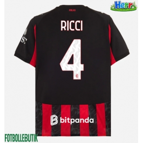 AC Milan Samuele Ricci #4 Hemmatröja 2025-26 Kortärmad